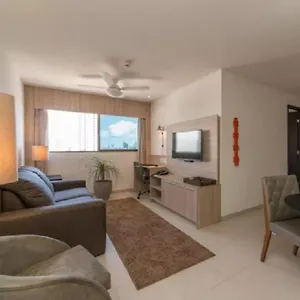 Excelente Flat Em Boa Viagem 2 Quartos Class Ideal Familia Ou Viagens De Negocio Nob1804 Apartamento